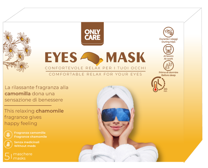 Only Care Eyes Mask – Maschera Occhi a Vapore 40°C per 20 Minuti