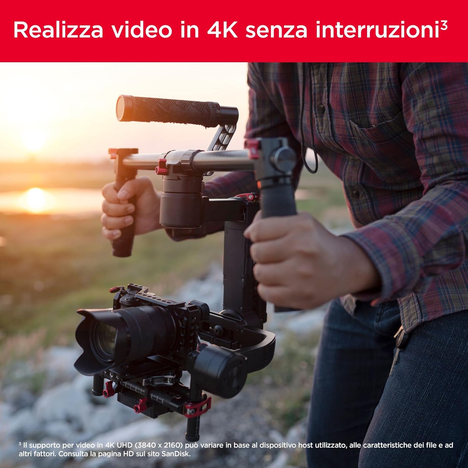 SanDisk SDXC Extreme UHS-1 (128GB) 180 MB/S V30 U3 C10 GARANZIA ITALIA 5 ANNI