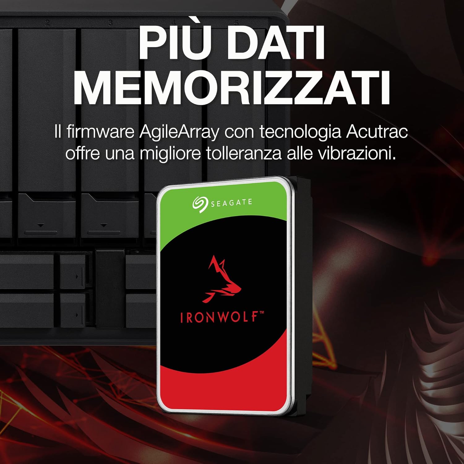SEAGATE HARD DISK INTERNO 3,5  2TB NAS SATA 3 256MB