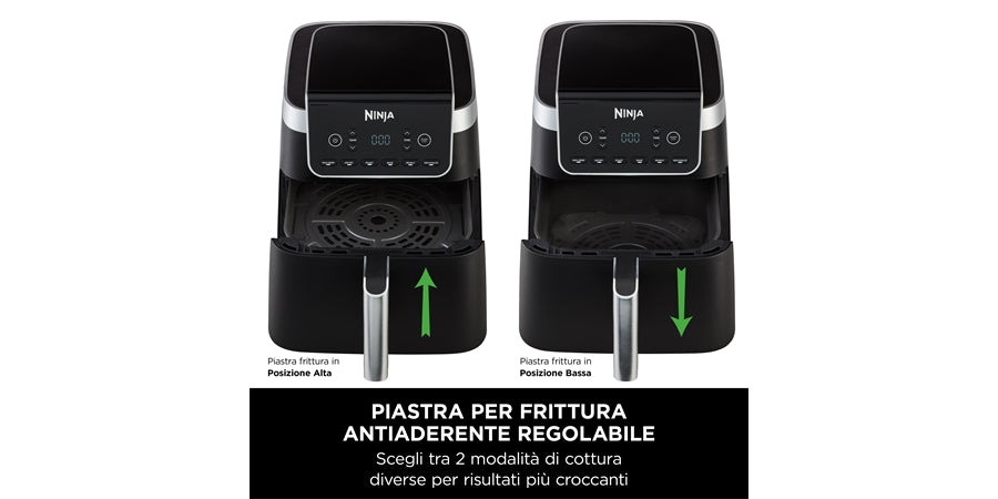 SHARK NINJA AIR FRIER MAX PRO 6-in-1 6,2l - GARANZIA UFFICIALE ITALIA 2 ANNI