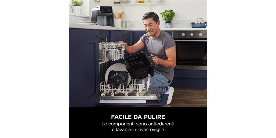 SHARK NINJA AIR FRIER MAX PRO 6-in-1 6,2l - GARANZIA UFFICIALE ITALIA 2 ANNI