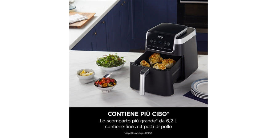 SHARK NINJA AIR FRIER MAX PRO 6-in-1 6,2l - GARANZIA UFFICIALE ITALIA 2 ANNI