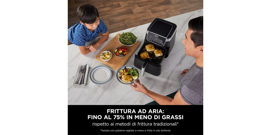 SHARK NINJA AIR FRIER MAX PRO 6-in-1 6,2l - GARANZIA UFFICIALE ITALIA 2 ANNI