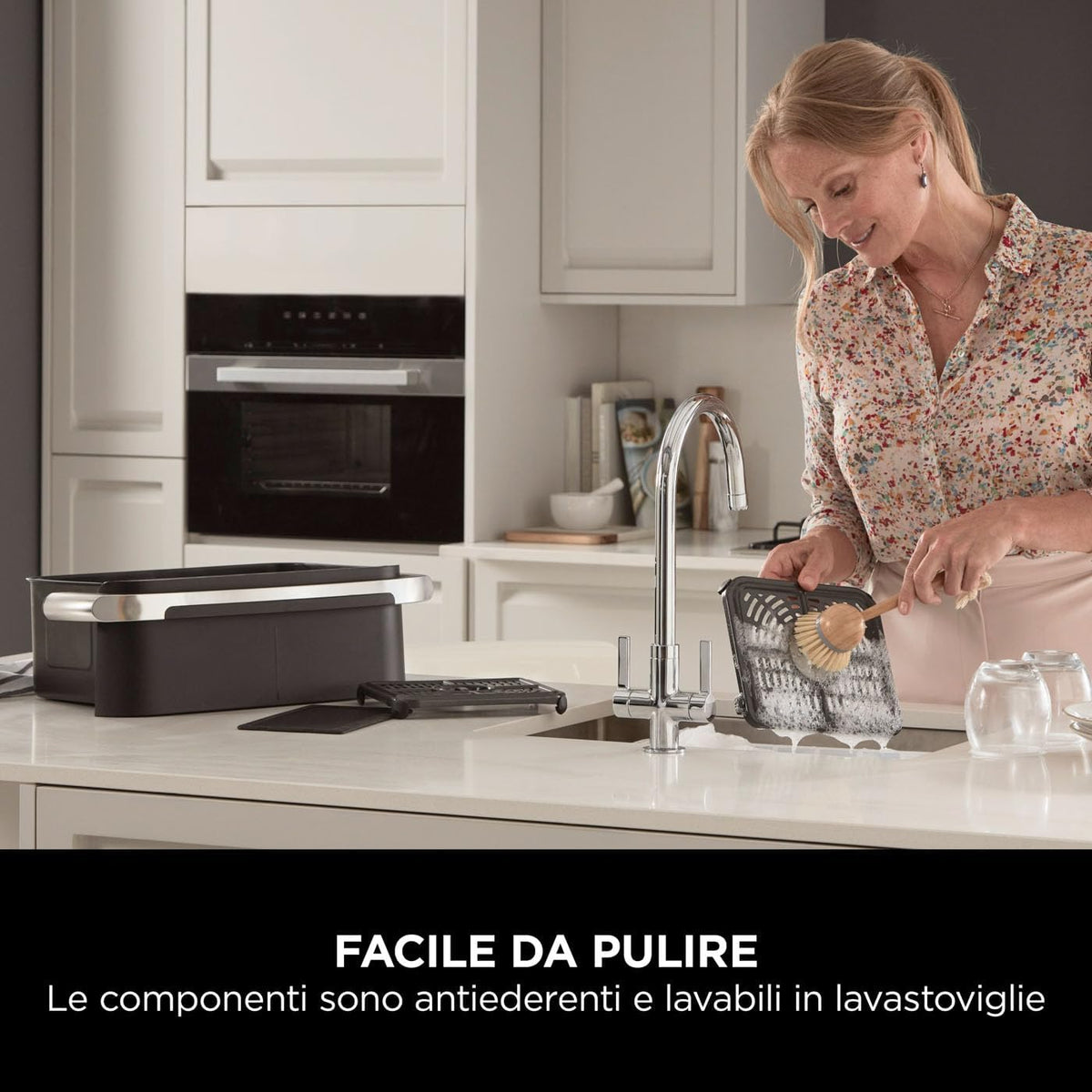 SHARK NINJA Airfryer Flexdrawer 10.4l AF500EU - GARANZIA UFFICIALE ITALIA 2 ANNI