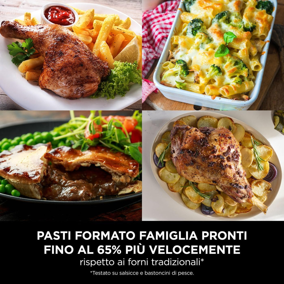 SHARK NINJA Airfryer Flexdrawer 10.4l AF500EU - GARANZIA UFFICIALE ITALIA 2 ANNI