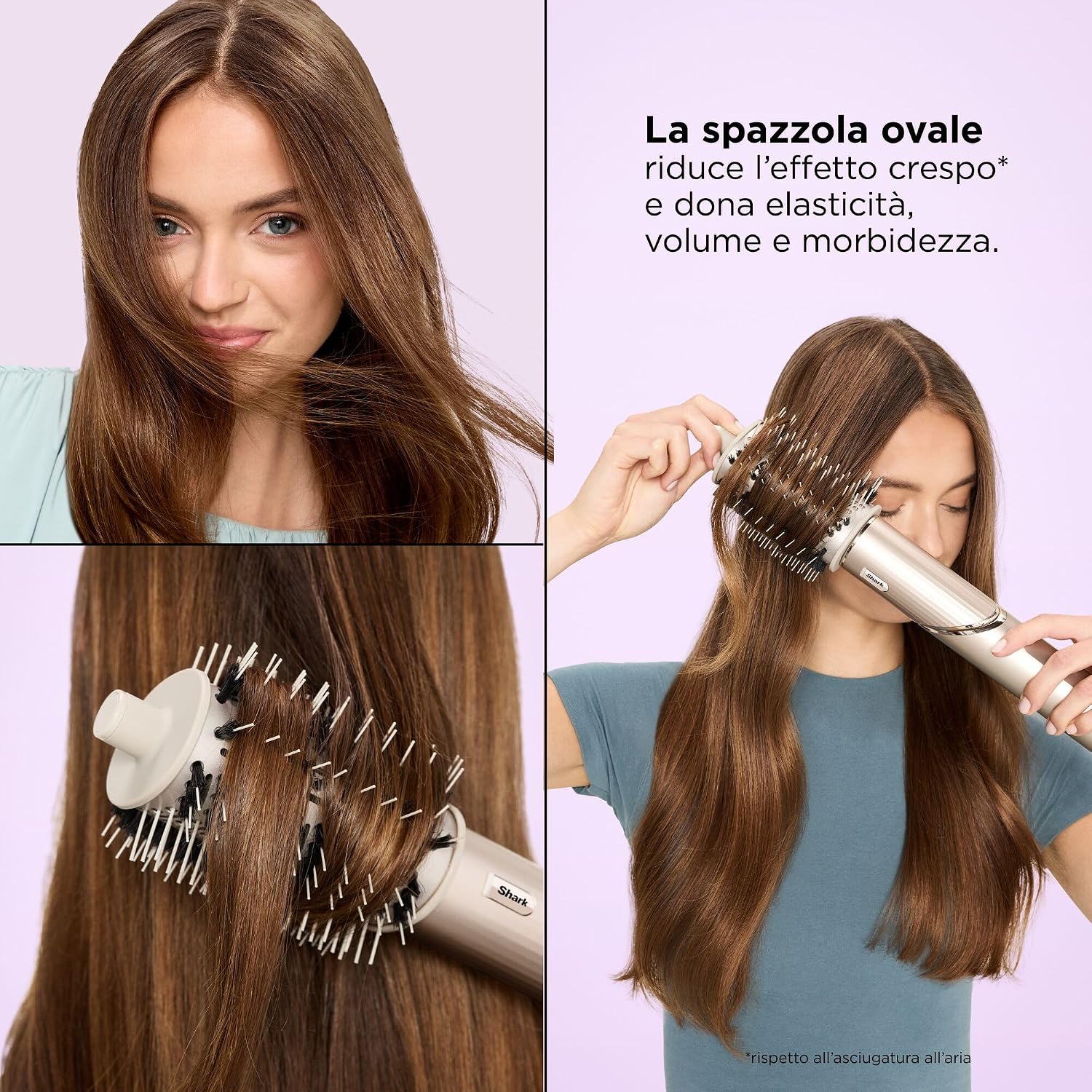 SHARK NINJA FLEXSTYLE ASCIUGACAPELLI CHAMPAGNE HD426SLEU - GARANZIA UFFICIALE ITALIA 2 ANNI