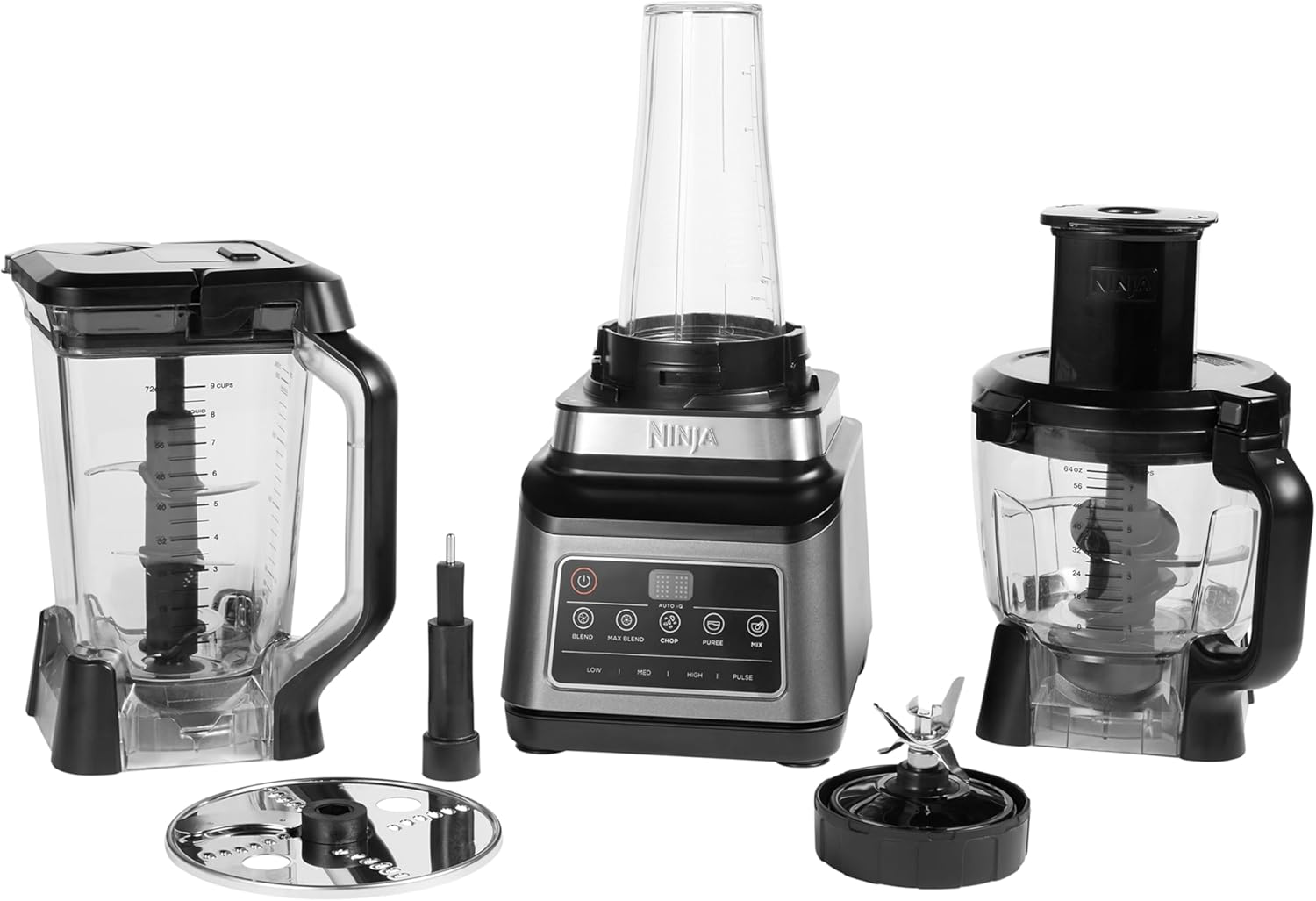 SHARK NINJA ROBOT FOOD PROCESSOR ADVANCED 3-in-1 BN800EU - GARANZIA UFFICIALE ITALIA 2 ANNI