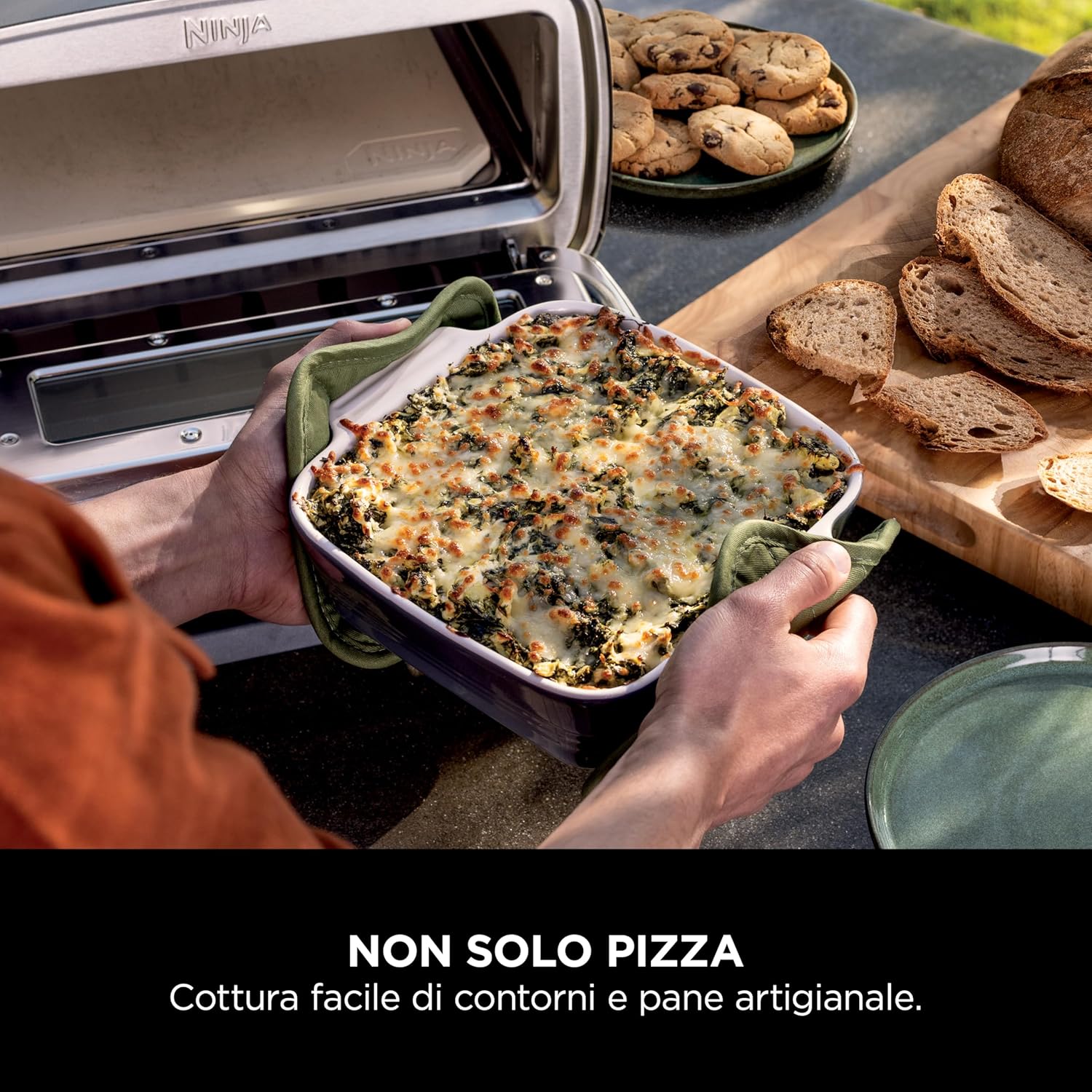 SHARK NINJA FORNO ELETTRICO DA ESTERNO ARTISAN MO201EU - GARANZIA UFFICIALE ITALIA 2 ANNI