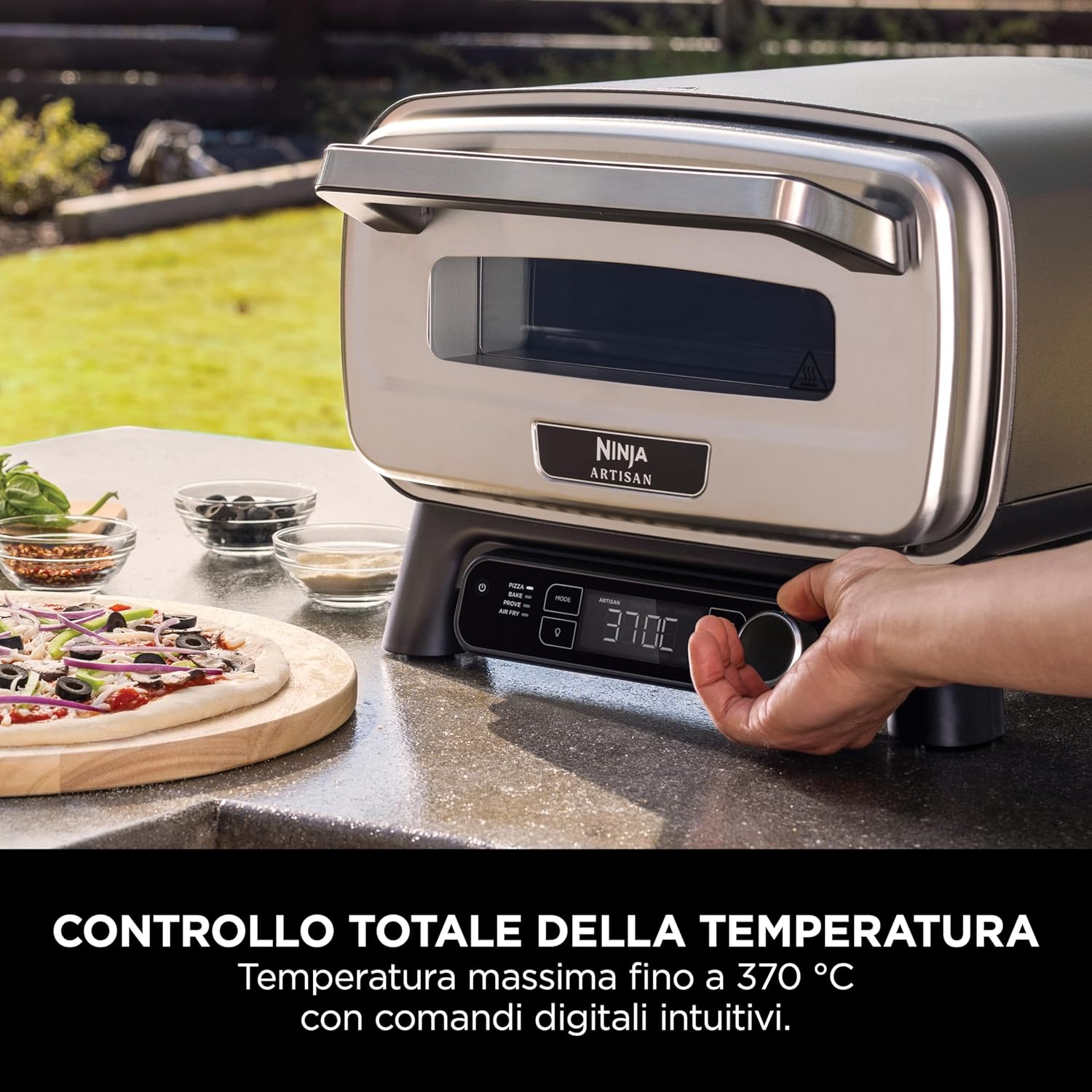 SHARK NINJA FORNO ELETTRICO DA ESTERNO ARTISAN MO201EU - GARANZIA UFFICIALE ITALIA 2 ANNI