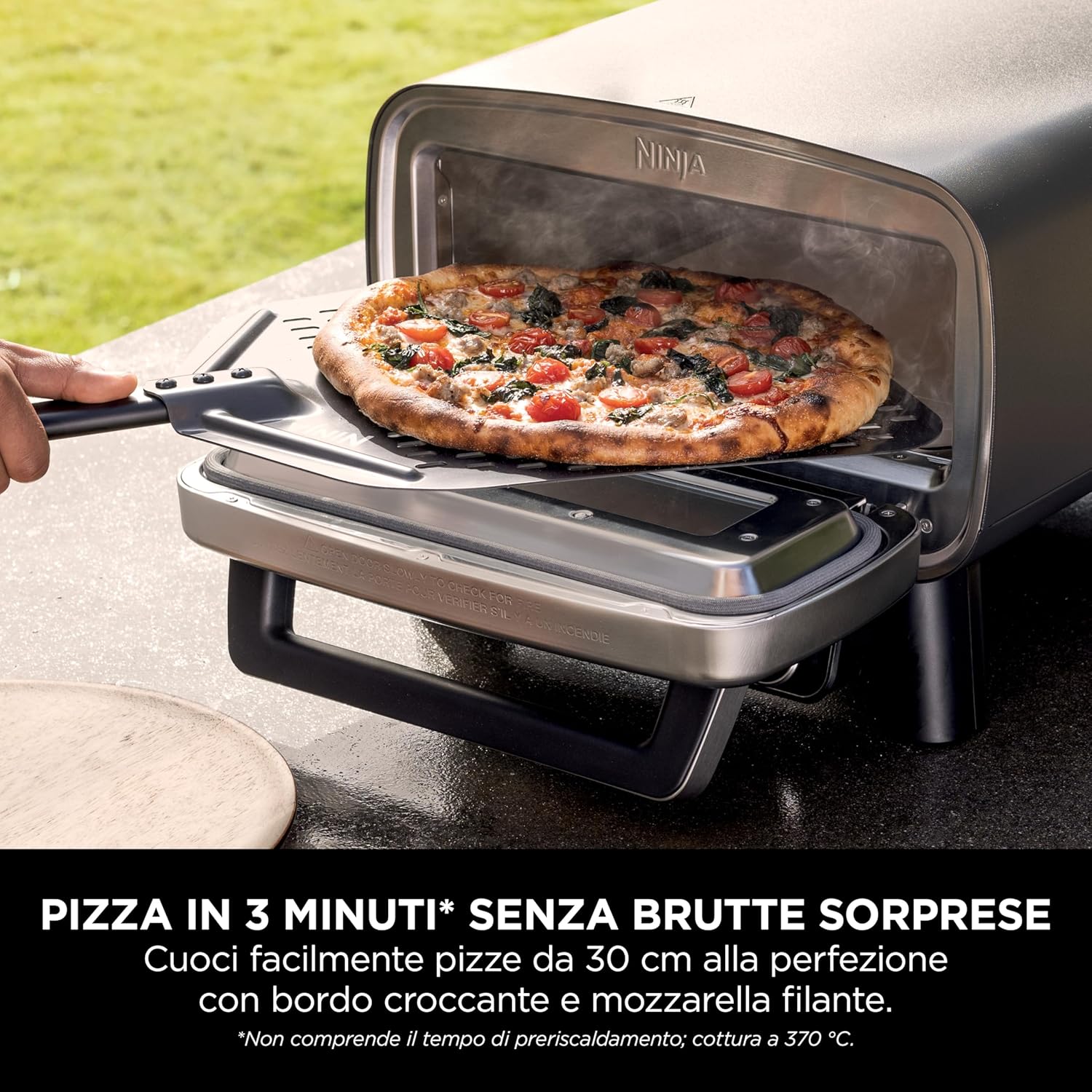 SHARK NINJA FORNO ELETTRICO DA ESTERNO ARTISAN MO201EU - GARANZIA UFFICIALE ITALIA 2 ANNI