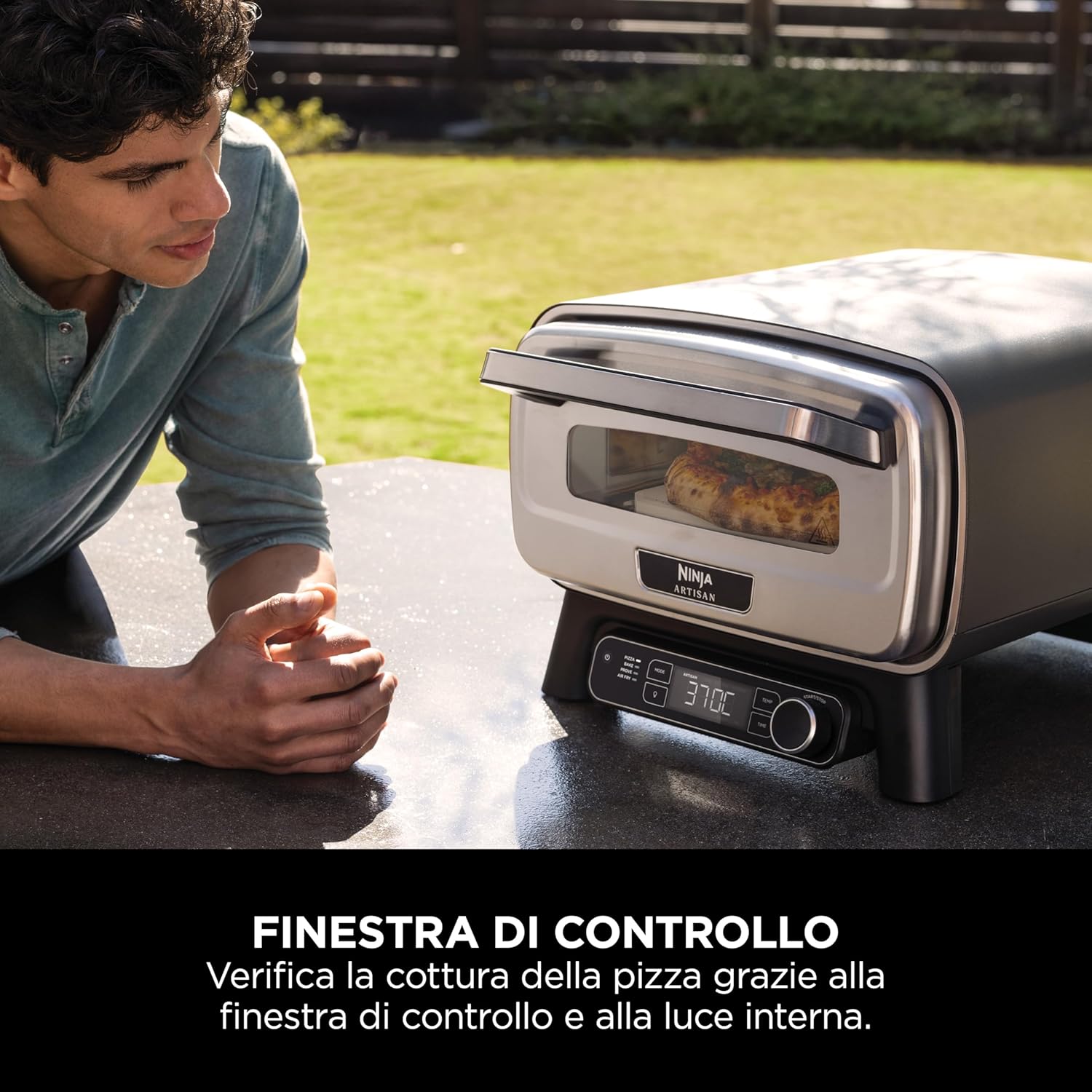 SHARK NINJA FORNO ELETTRICO DA ESTERNO ARTISAN MO201EU - GARANZIA UFFICIALE ITALIA 2 ANNI