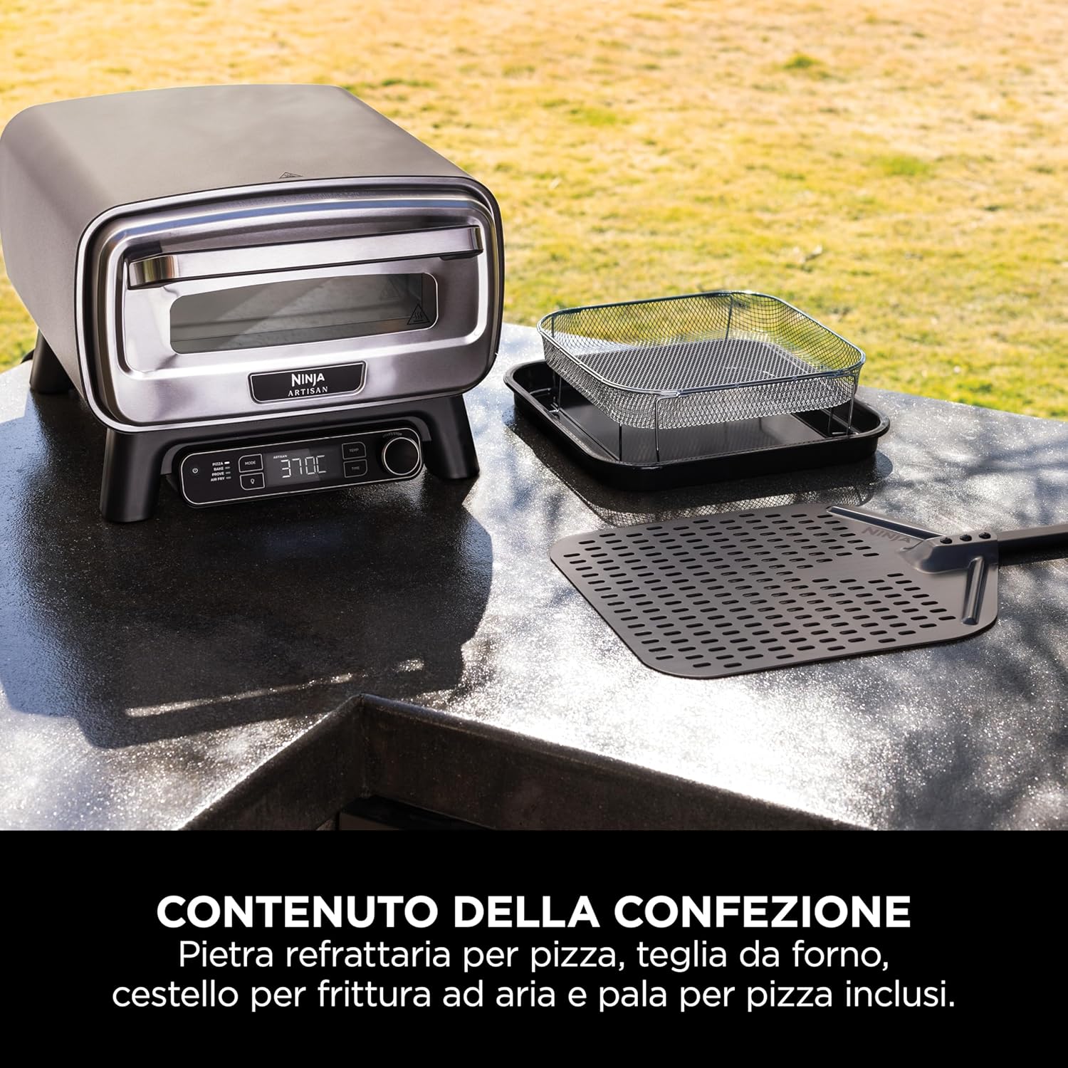 SHARK NINJA FORNO ELETTRICO DA ESTERNO ARTISAN MO201EU - GARANZIA UFFICIALE ITALIA 2 ANNI