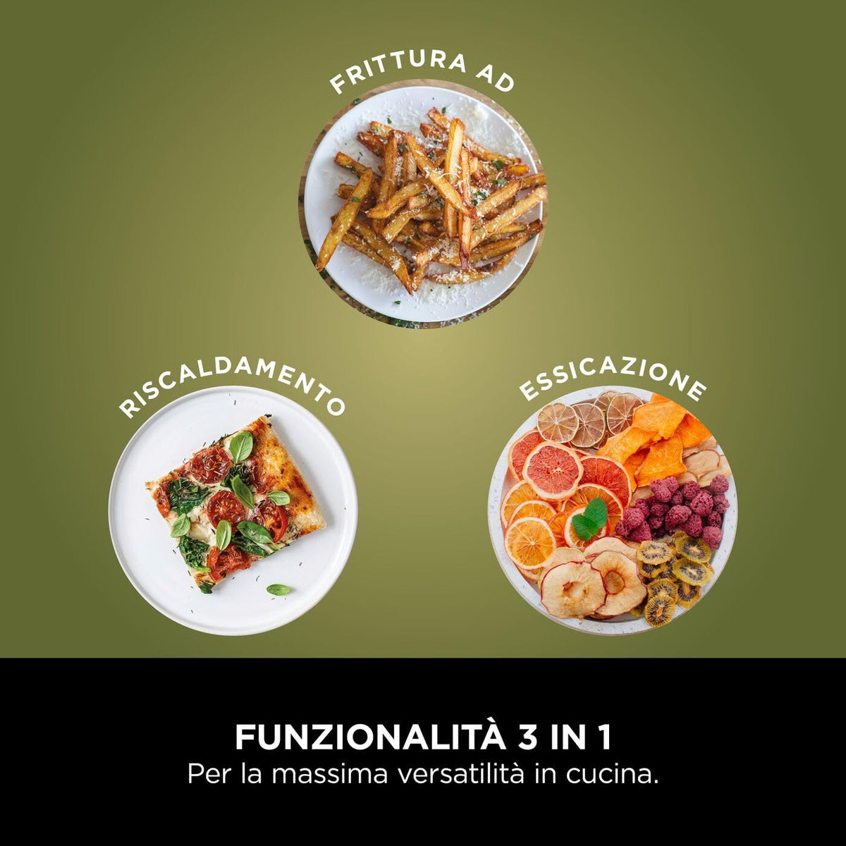 SHARK NINJA FRIGGITRICE AD ARIA 4,7L - GARANZIA UFFICIALE ITALIA 2 ANNI