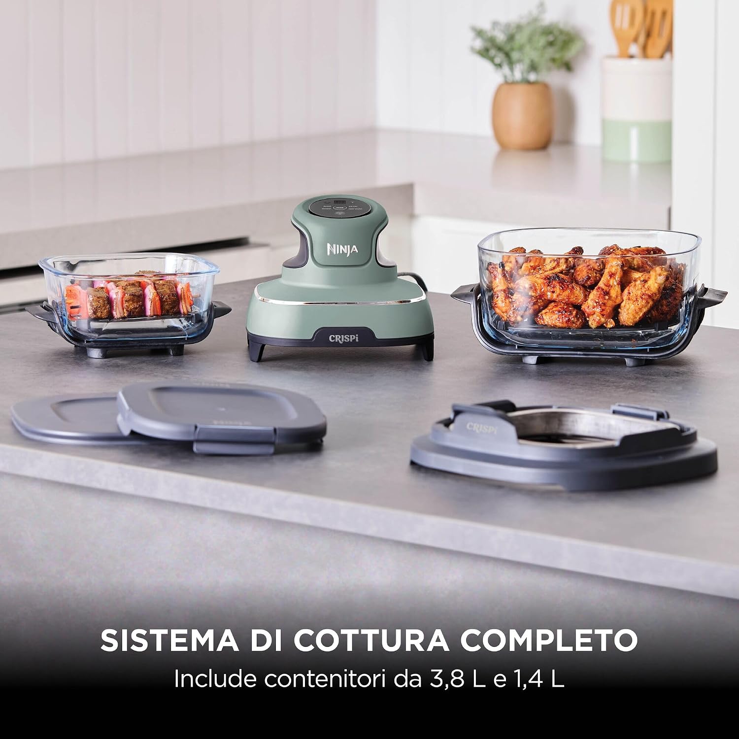 SHARK NINJA FRIGGITRICE CRISPI SAGE FN101EU - GARANZIA UFFICIALE ITALIA 2 ANNI