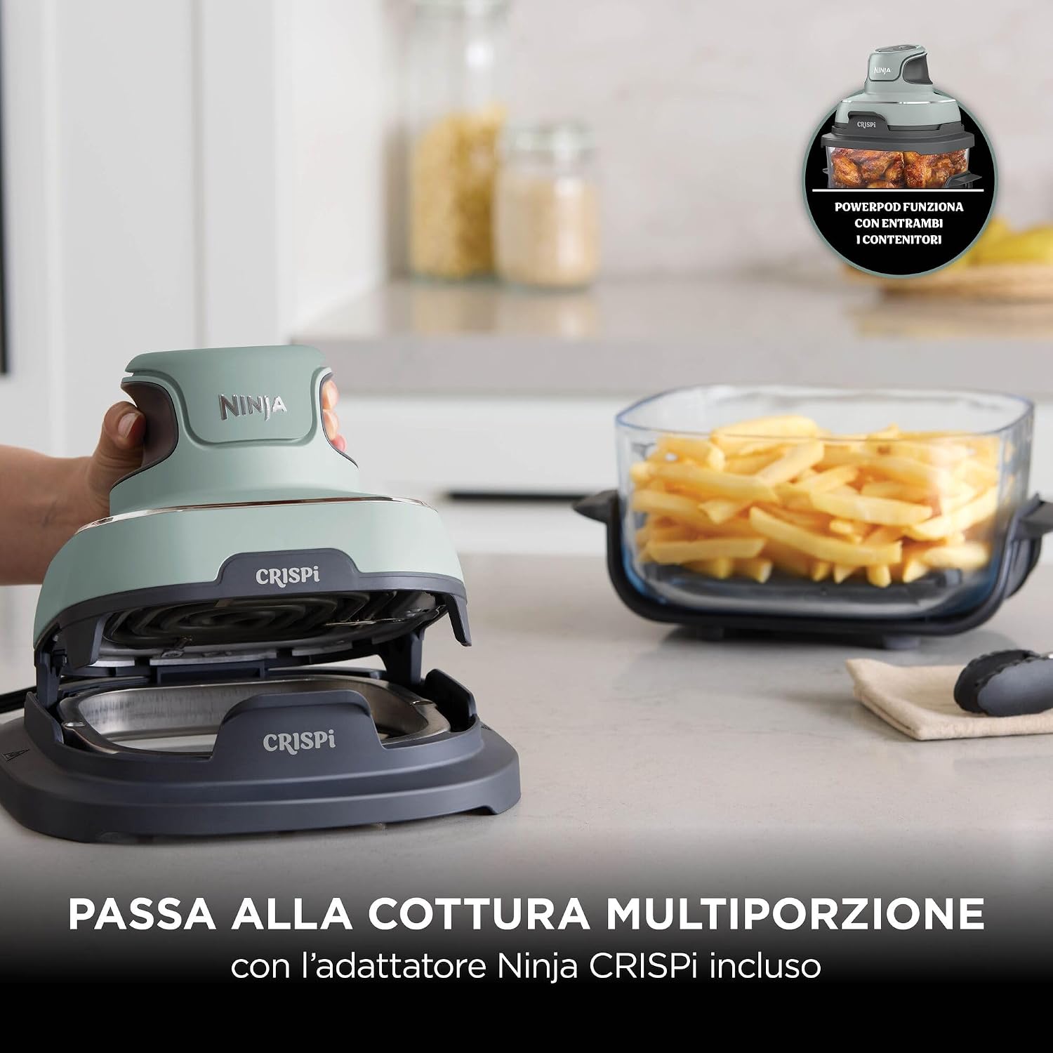 SHARK NINJA FRIGGITRICE CRISPI SAGE FN101EU - GARANZIA UFFICIALE ITALIA 2 ANNI