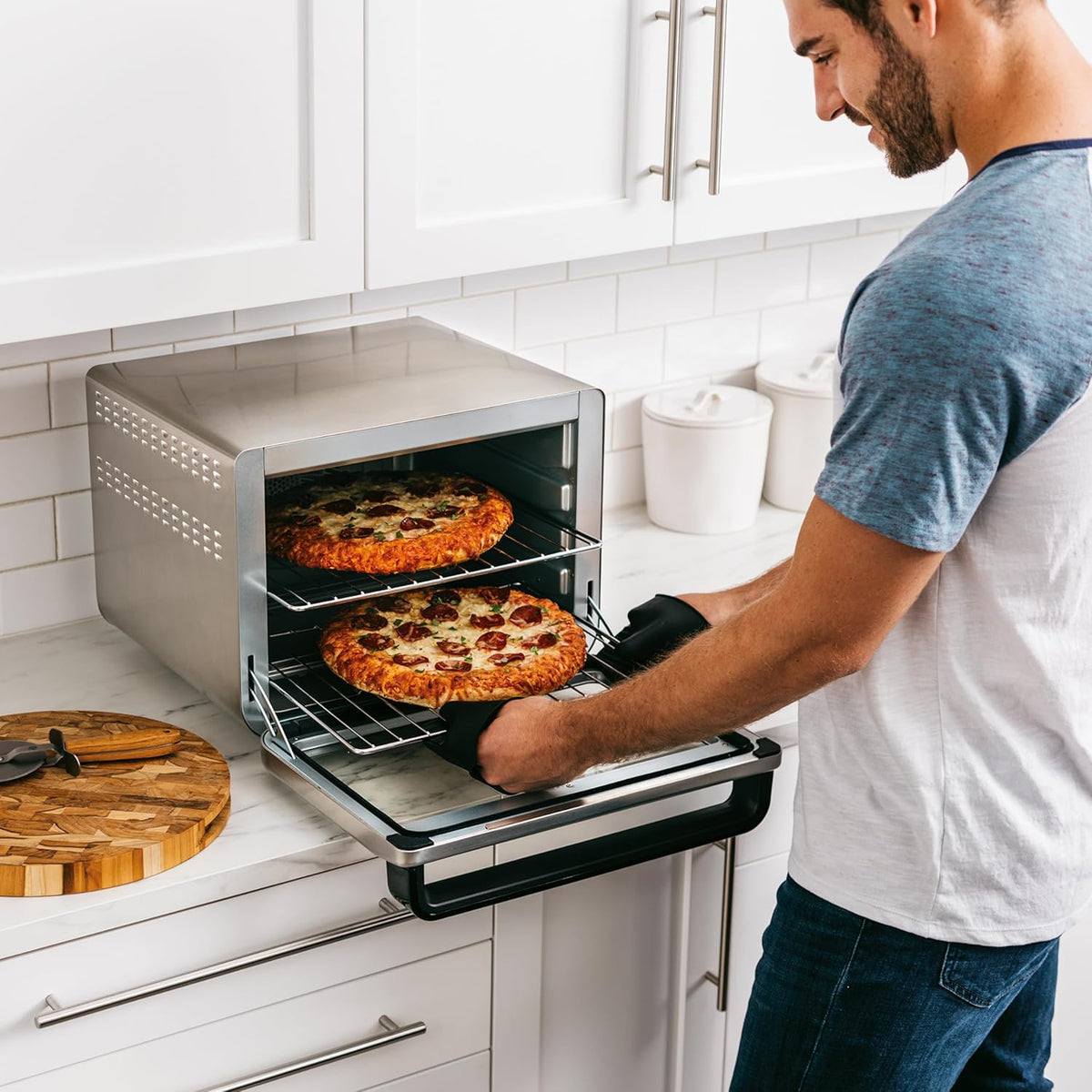 SHARK NINJA Pro Air Fry Oven 10-in-1 - GARANZIA UFFICIALE ITALIA 2 ANNI