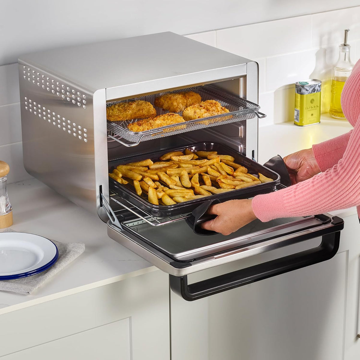 SHARK NINJA Pro Air Fry Oven 10-in-1 - GARANZIA UFFICIALE ITALIA 2 ANNI
