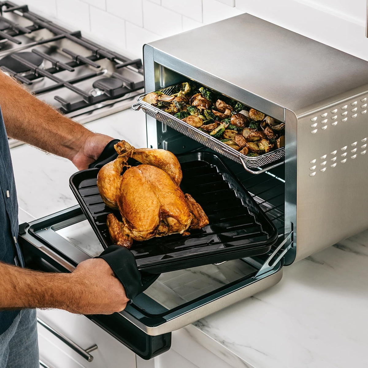 SHARK NINJA Pro Air Fry Oven 10-in-1 - GARANZIA UFFICIALE ITALIA 2 ANNI