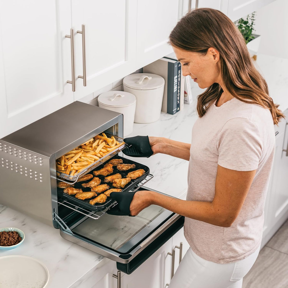 SHARK NINJA Pro Air Fry Oven 10-in-1 - GARANZIA UFFICIALE ITALIA 2 ANNI