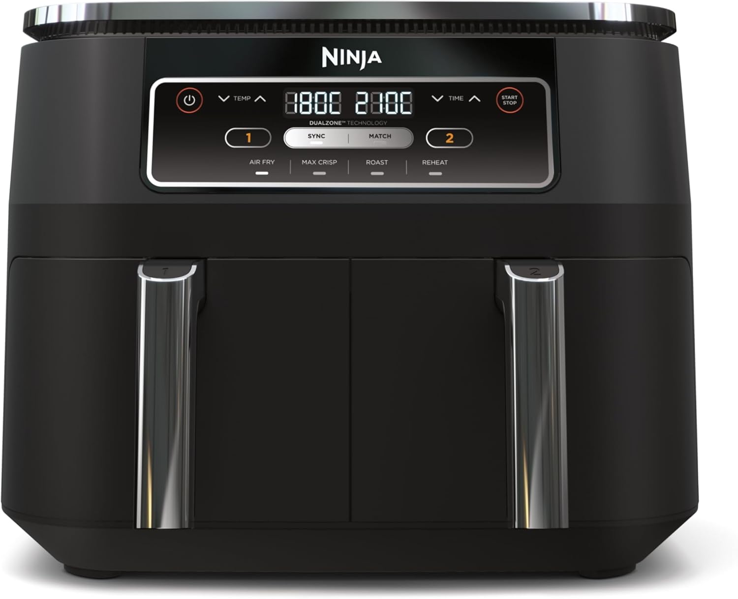SHARK NINJA FRIGGITRICE AD ARIA FOODI DUAL ZONE 7,6 L NERO- GARANZIA UFFICIALE ITALIA 2 ANNI