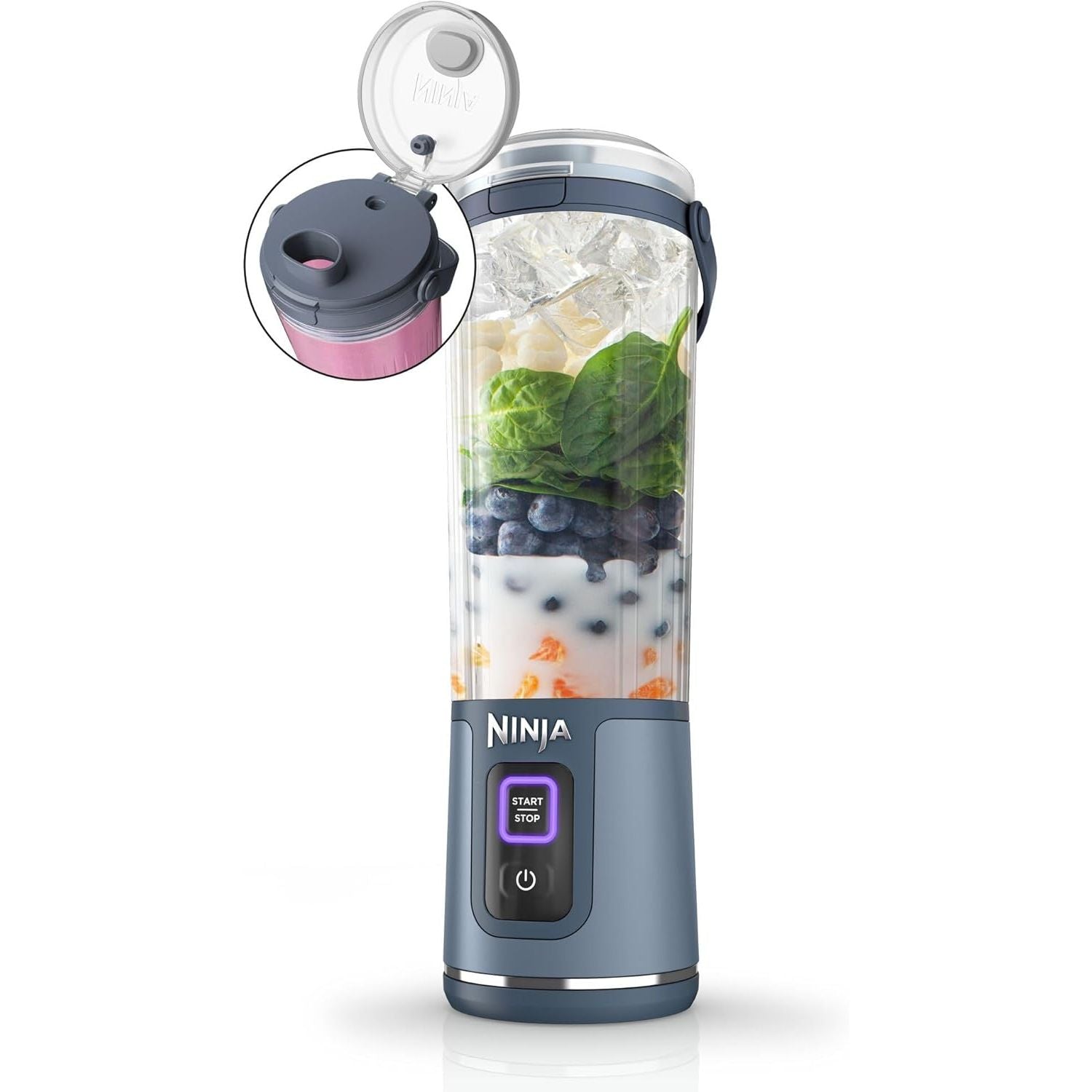 SHARK NINJA FRULLATORE PORTATILE BLAST - GARANZIA UFFICIALE ITALIA 2 ANNI