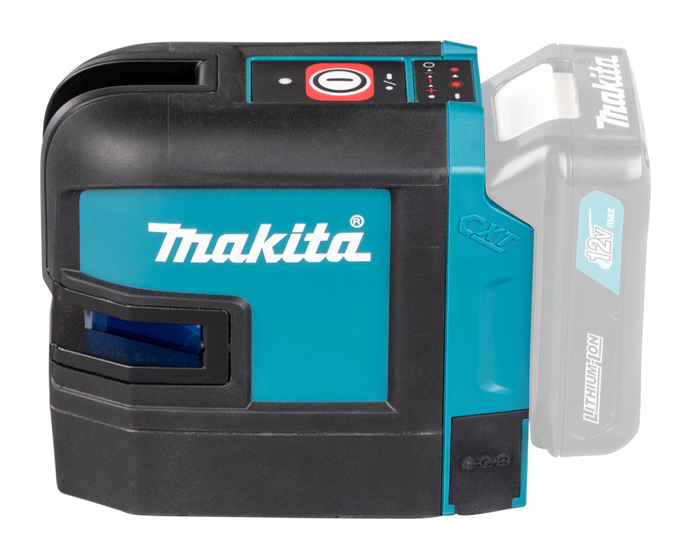 Makita SK105DZ – Tracciatore Laser Autolivellante CXT 12V Max Rosso 25 m