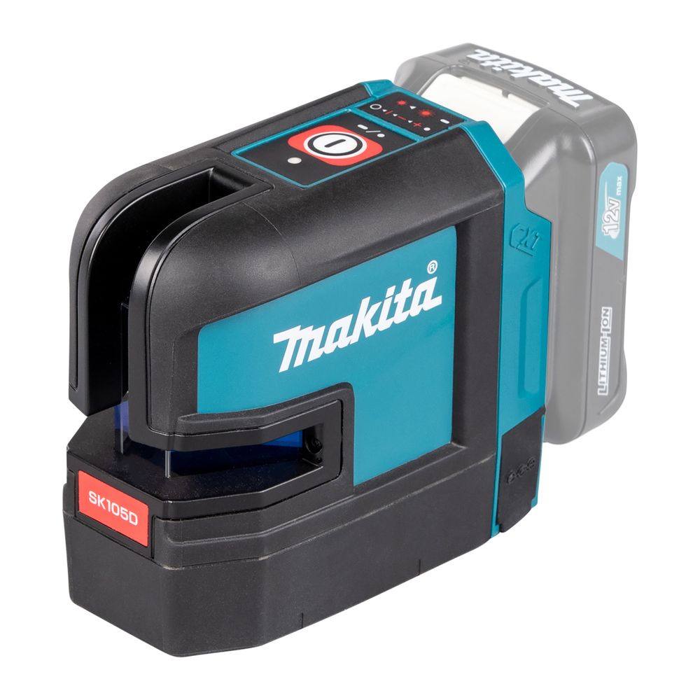 Makita SK105DZ – Tracciatore Laser Autolivellante CXT 12V Max Rosso 25 m