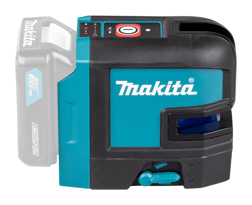 Makita SK105DZ – Tracciatore Laser Autolivellante CXT 12V Max Rosso 25 m