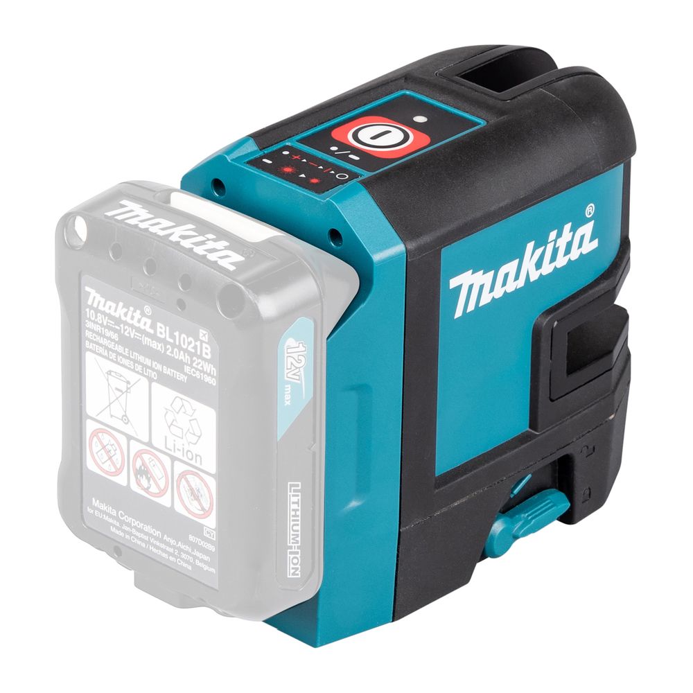 Makita SK105DZ – Tracciatore Laser Autolivellante CXT 12V Max Rosso 25 m