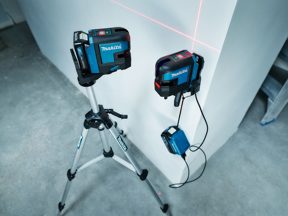 Makita SK105DZ – Tracciatore Laser Autolivellante CXT 12V Max Rosso 25 m