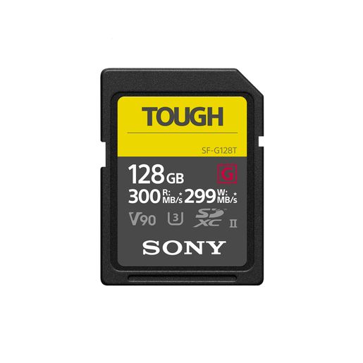 Sony SDXC SERIE G TOUGH UHS-II U3 V90 300mbs/299mbs 4k