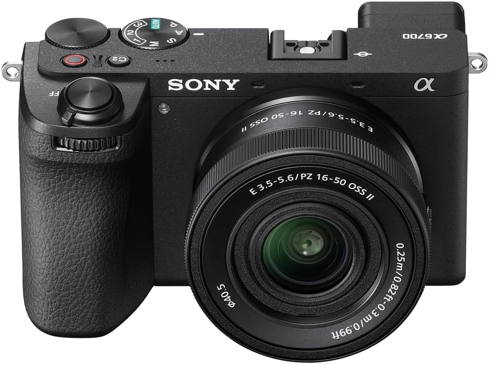 Sony Alpha 6700 (Kit Ob. 16-50mm F 3.5-5.6 P Z OSS II) GARANZIA UFFICIALE SONY ITALIA 2 ANNI