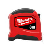 Milwaukee Flessometro Serie Slim Metro A Nastro Di Alta Qualità Gen 2 8 mt x 25mm