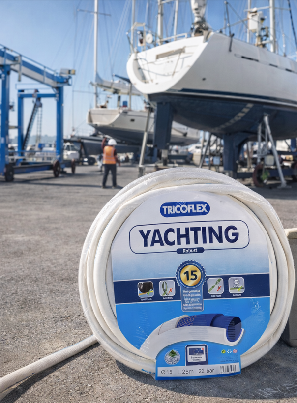 Hozelock Yachting – Tubo flessibile tecnico 5 strati