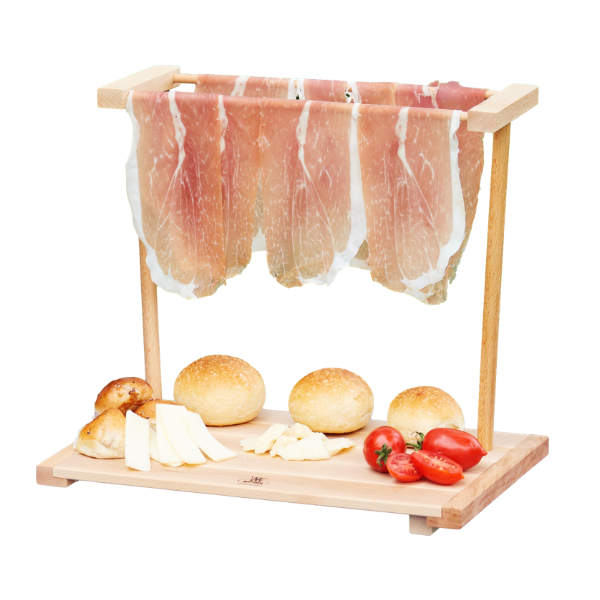 INCA Tagliere Appendi Prosciutto in Legno di Faggio