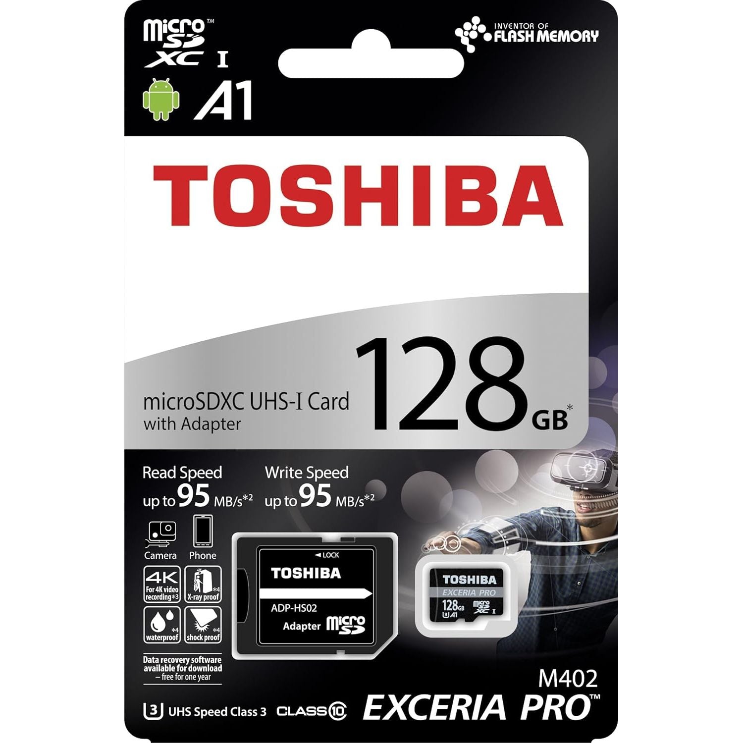 TOSHIBA EXCERIA PRO MICROSDXC M401 / M402 Memory Card High Speed