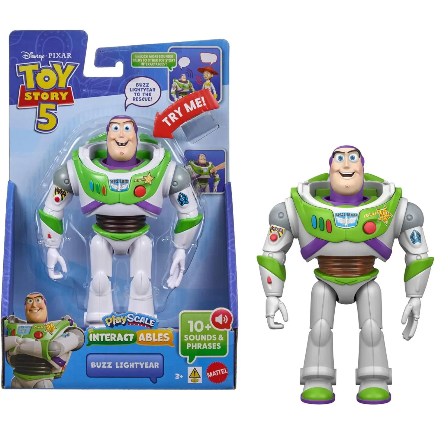 Mattel Disney Pixar Toy Story 5 - Buzz Interattivo