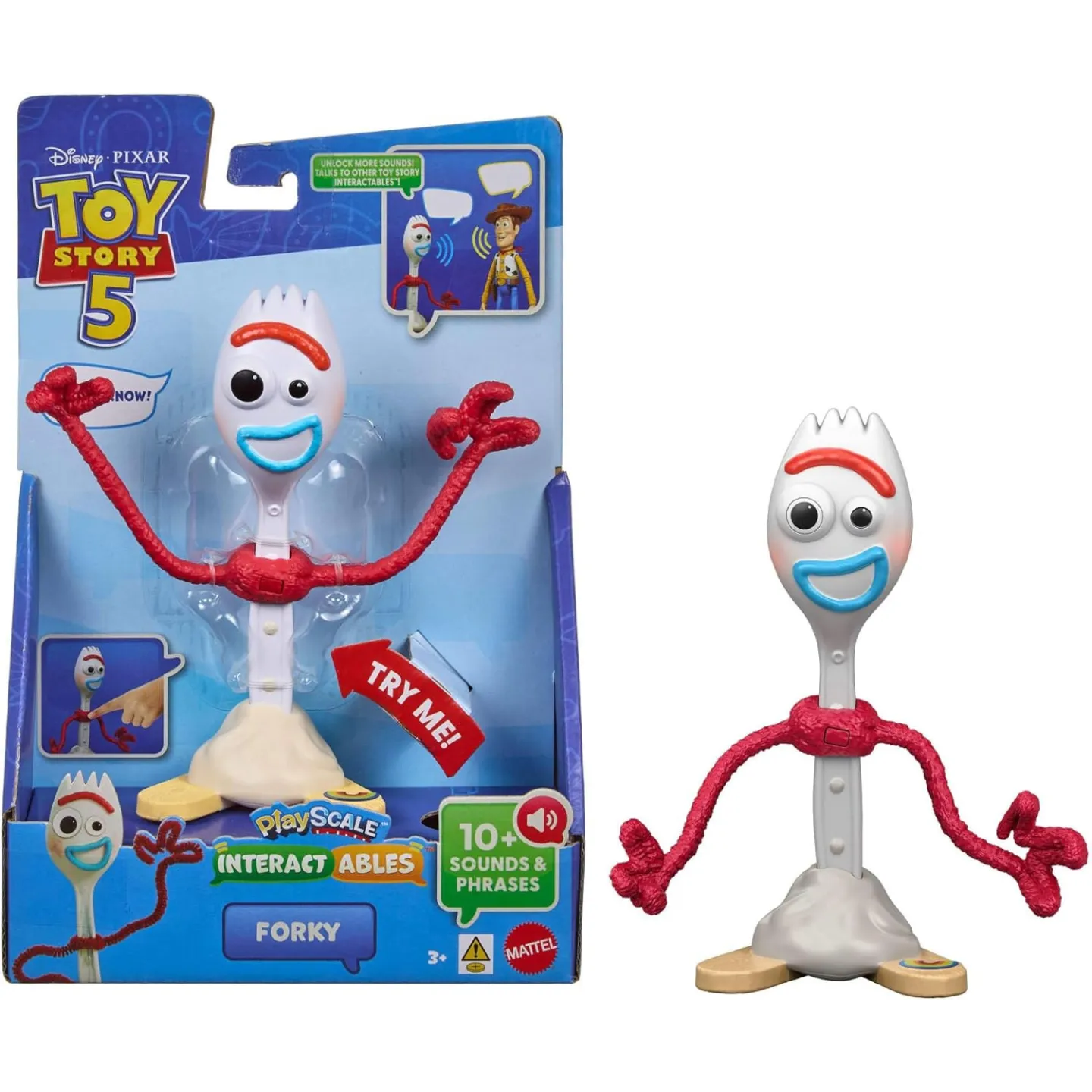 Mattel Disney Pixar Toy Story 5 - Forky Interattivo