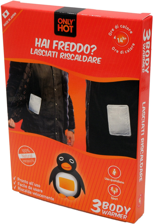 Only Hot Body Warmer Adesivo – Scaldacorpo fino a 14 Ore