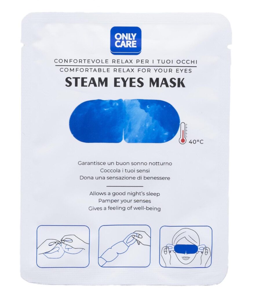 Only Care Eyes Mask – Maschera Occhi a Vapore 40°C per 20 Minuti
