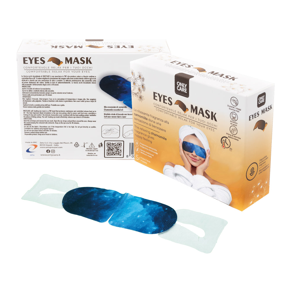Only Care Eyes Mask – Maschera Occhi a Vapore 40°C per 20 Minuti
