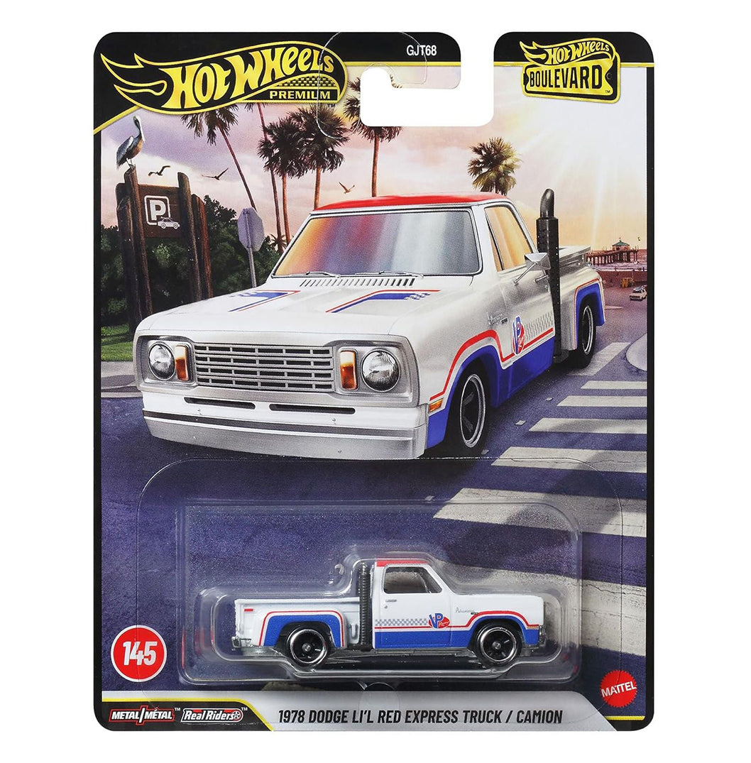 Hot Wheels - Boulevard - 1978 Dodge Li l Red Express Truck