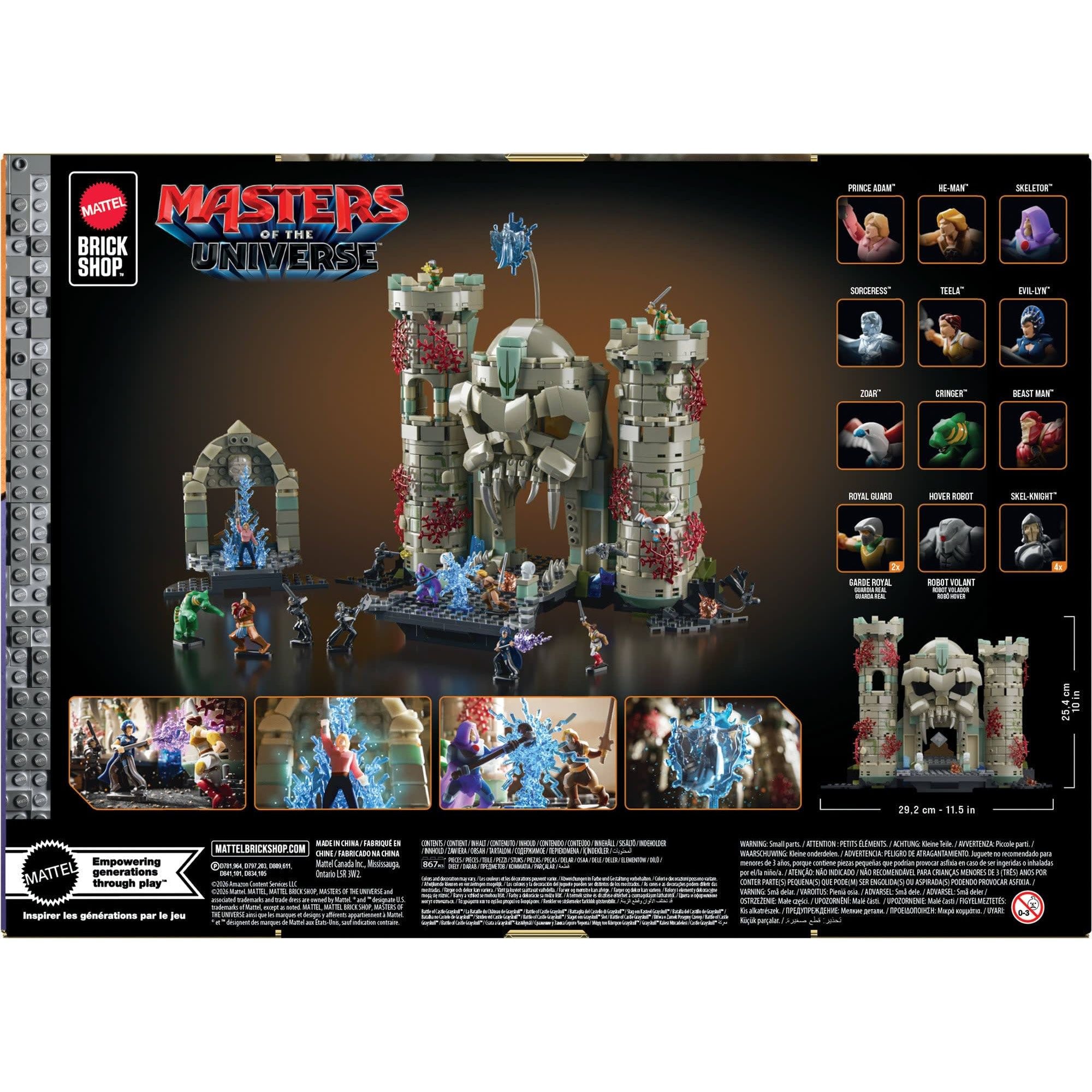 *PREORDER* Masters of the Universe Origins - Brick Shop Castle Grayskull