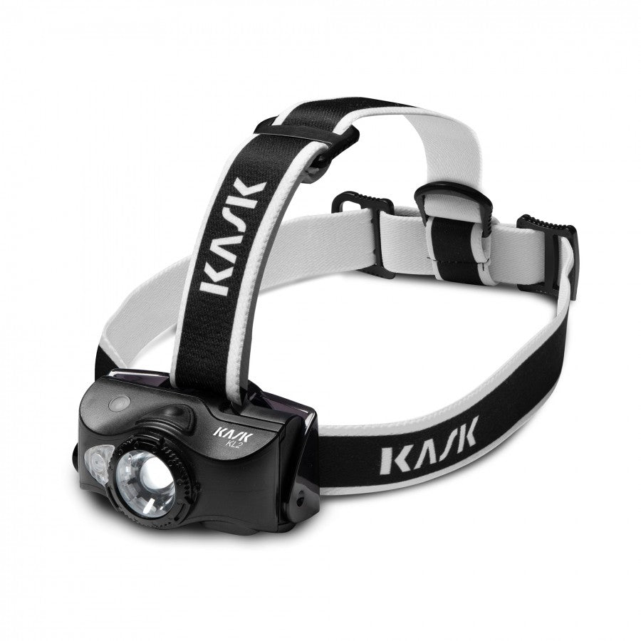 KASK KL-1 / KL-2 – Lampada Frontale LED Ricaricabile per Caschi KASK