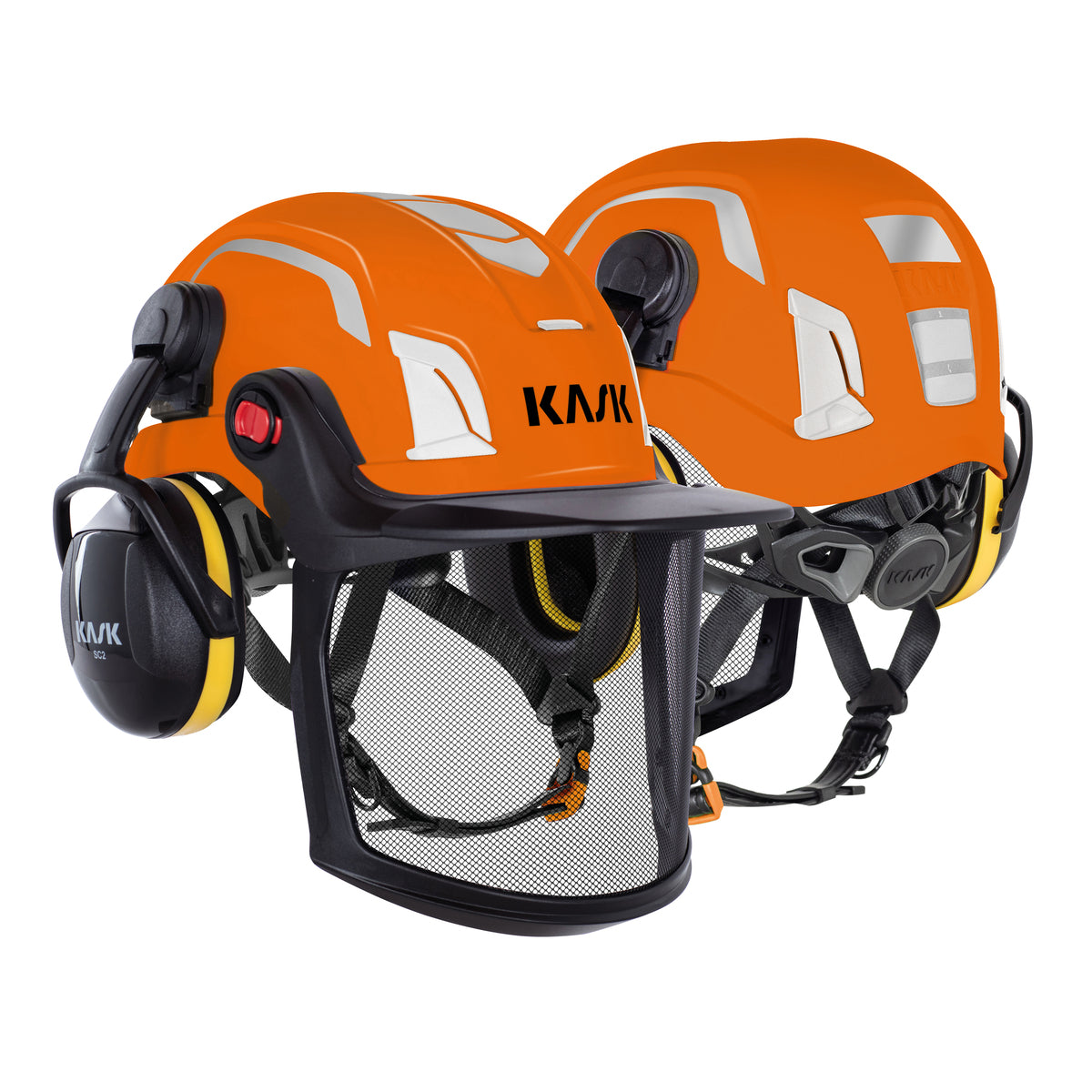 KASK Zenith X Combo - Casco di Sicurezza con fit regolabile e accessori inclusi
