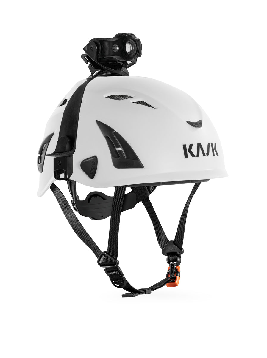 KASK KL-1 / KL-2 – Lampada Frontale LED Ricaricabile per Caschi KASK