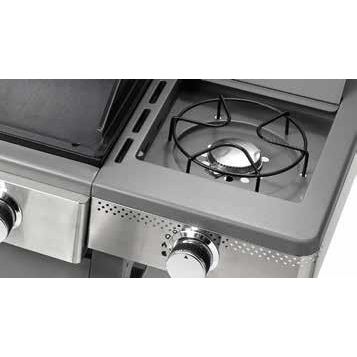 Ompagrill Indianapolis 4/B – Barbecue a Gas 3 Fuochi con Fornello Laterale