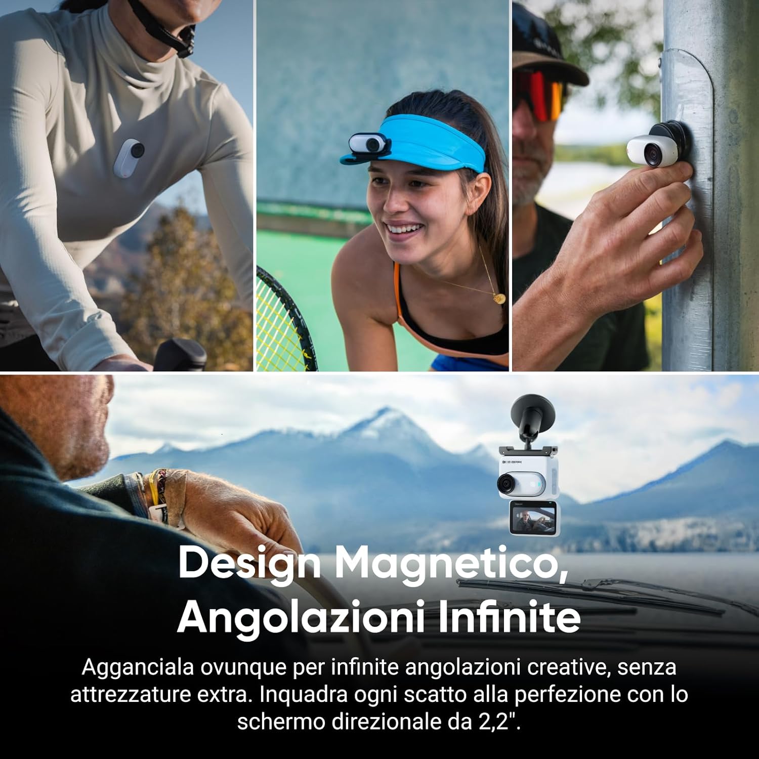 Insta360 GO3S 128GB - GARANZIA UFFICIALE NITAL 2 ANNI