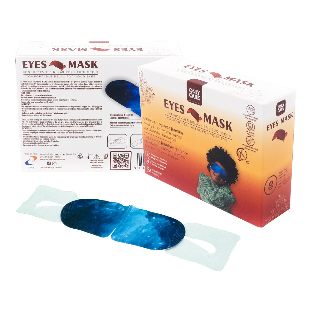Only Care Eyes Mask – Maschera Occhi a Vapore 40°C per 20 Minuti