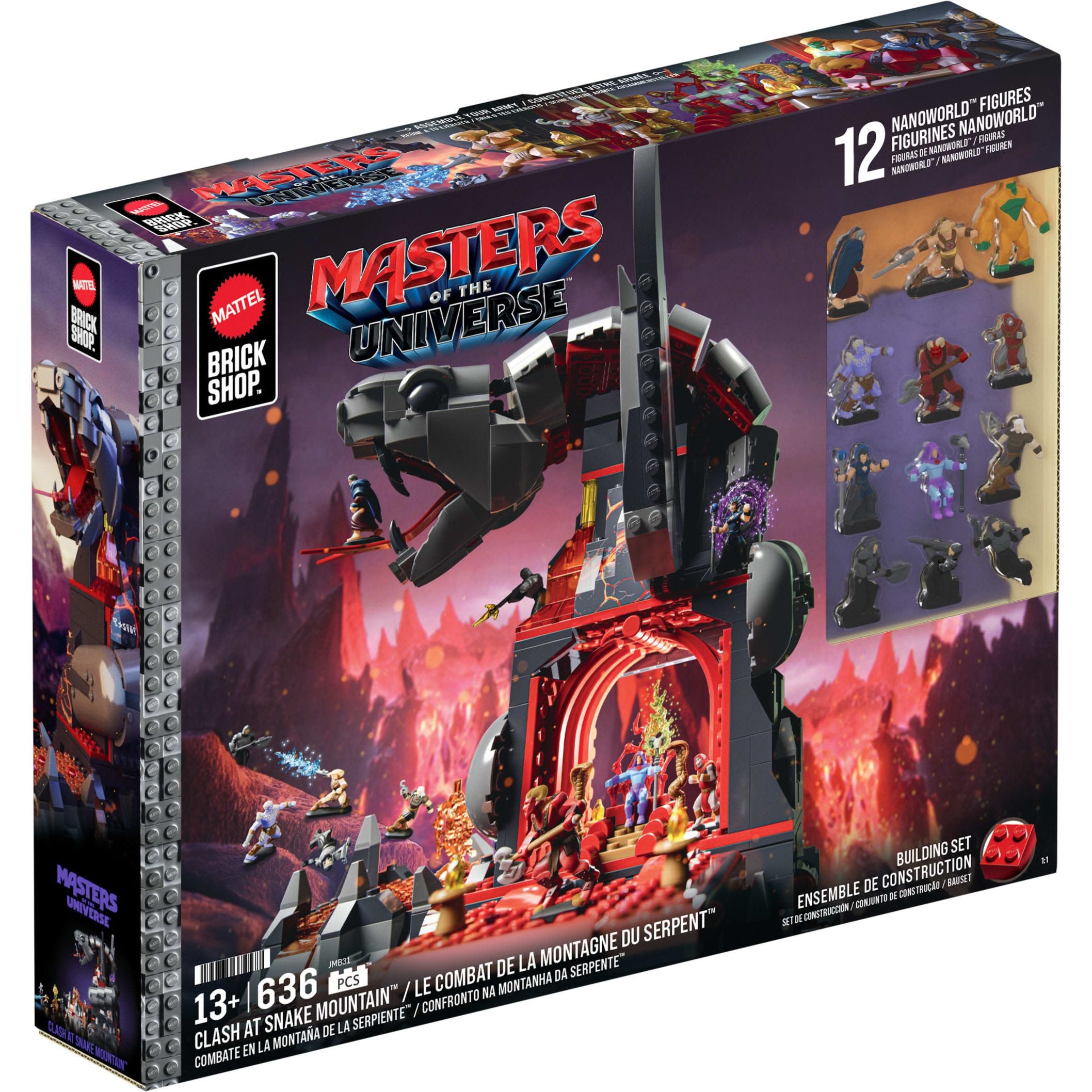 *PREORDER* Masters of the Universe Origins - Brick Shop Snake Mountain